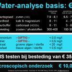 water testen